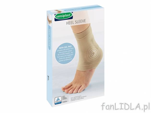 Opaska wzmacniająca Sensiplast, cena 14,99 PLN za 1 opak. 
- z żelową wkładką ...