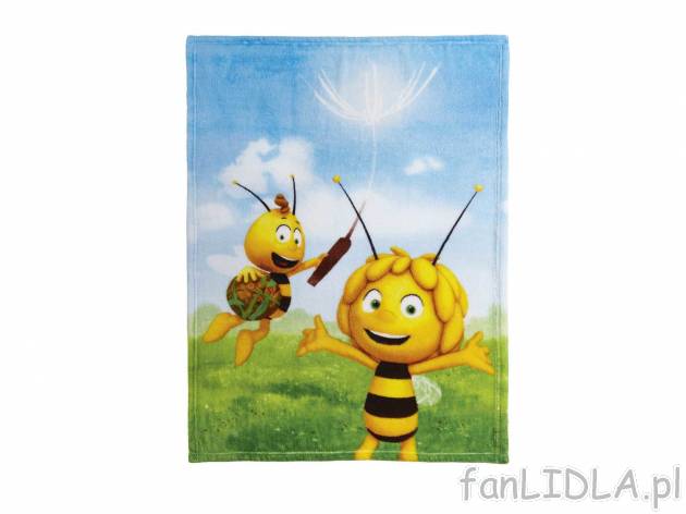 Kocyk dziecięcy z mikrofazy 75 x 100 cm , cena 29,99 PLN 
- 4 wzory
- lekki i ...