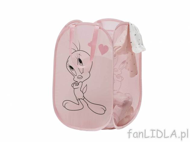 Pojemnik na zabawki , cena 19,99 PLN 
- 2 wzory
- ok. 34 cm x 34 cm x 56 cm (dł. ...
