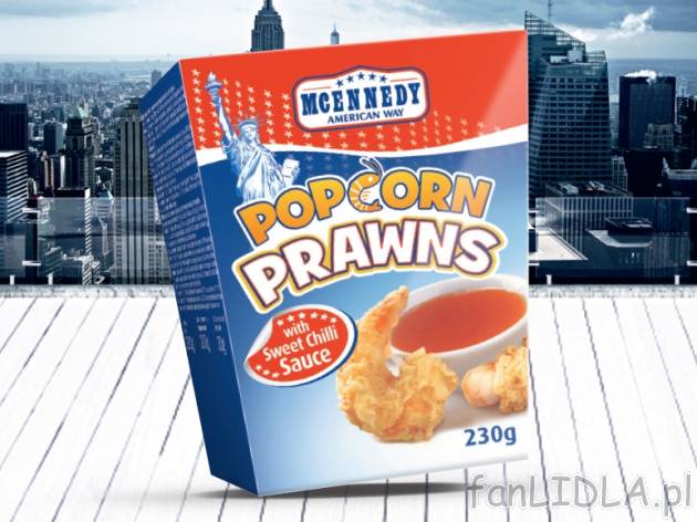 Krewetki w panierce , cena 14,00 PLN za 230 g/1 opak., 1 kg=6,52 PLN. 
Mięsiste ...