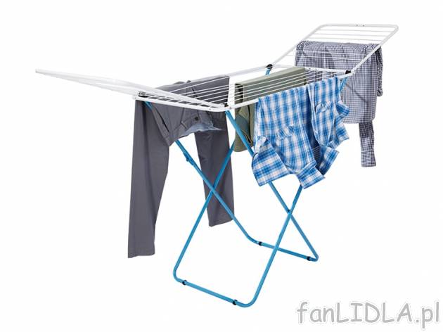 Suszarka na pranie AquaPur, cena 39,99 PLN za 1 szt. 
- łączna długość prętów ...