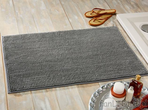 Dywanik łazienkowy 60 x 90 cm Miomare, cena 39,99 PLN za 1 szt. 
- z miękkiego ...