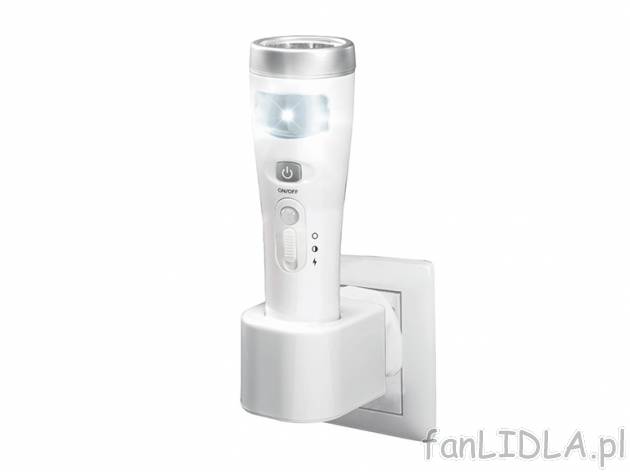 Ledowa lampka wielofunkcyjna , cena 34,99 PLN za 1 opak. 
- 3 w 1:
 1. lampka ...