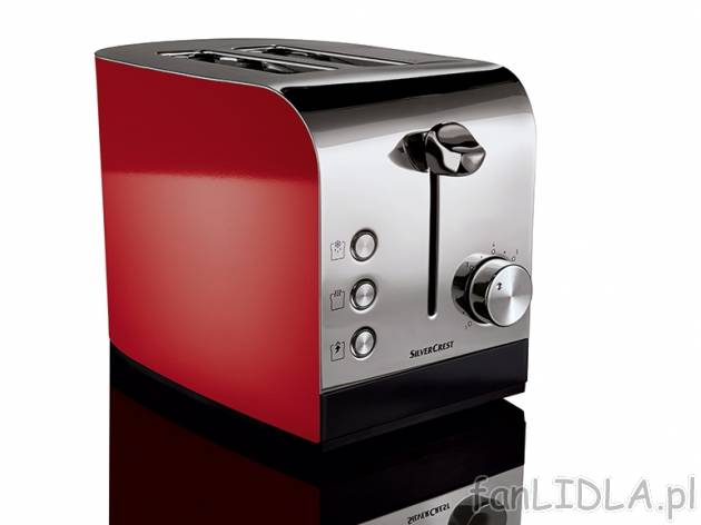 Toster 850 W Silvercrest Kitchen Tools, cena 79,00 PLN za 1 szt. 
- 7-poziomowy ...