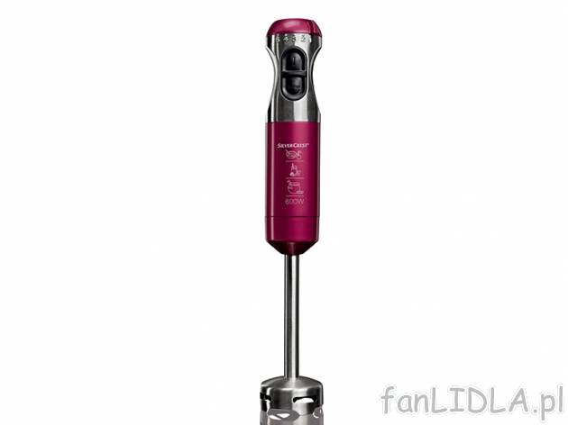 Blender 600 W Silvercrest Kitchen Tools, cena 59,00 PLN za 1 opak. 
- płynnie ...