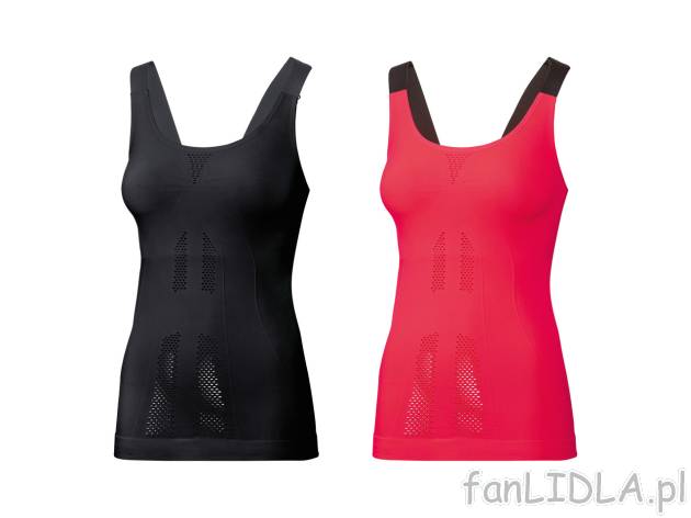 CRIVIT® Top funkcyjny seamless , cena 32,99 PLN 

- rozmiary: S-L.
- bezszwowy, ...
