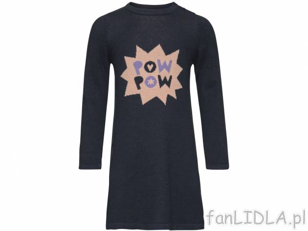 Sukienka idealna na zimę, cena 24,99 PLN 
- rozmiary: 86-116 (nie wszystkie wzory ...