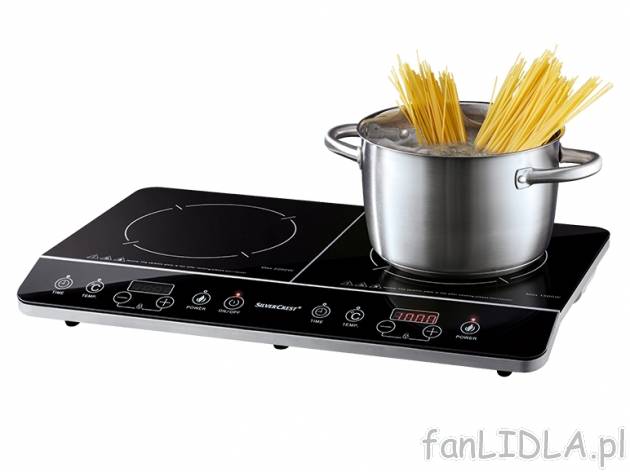 Podwójna indukcyjna płyta kuchenna 3500 W Silvercrest Kitchen Tools, cena 299,00 ...