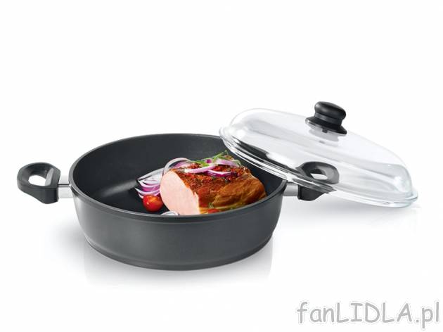 Patelnia 28 cm z odlewu aluminiowego do pieczenia i serwowania Ernesto, cena 99,00 ...