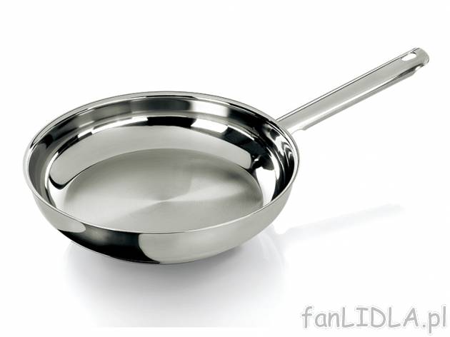 Patelnia indukcyjna 28 cm ze stali szlachetnej Ernesto, cena 89,90 PLN za 1 szt. ...