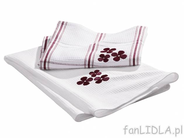 Ściereczki do naczyń 2 szt. Ernesto, cena 15,99 PLN za 1 opak. 
- wymiary: 45 ...