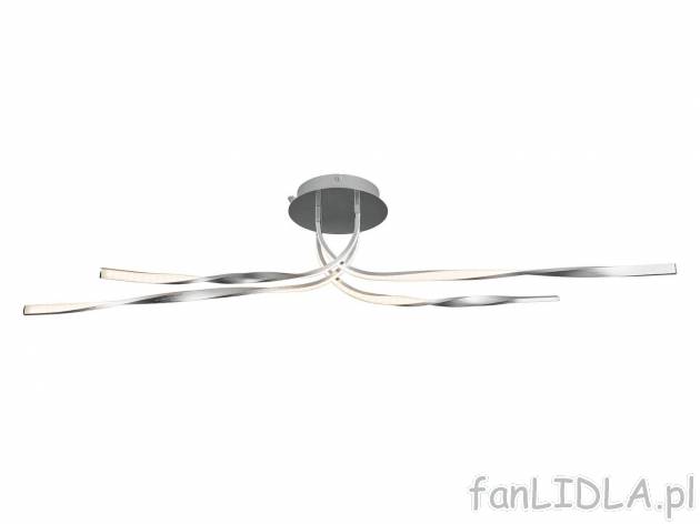 Lampa LED , cena 159,00 PLN. Lampa sufitowa, o prostym wyglądzie. 
- Oszczędność ...