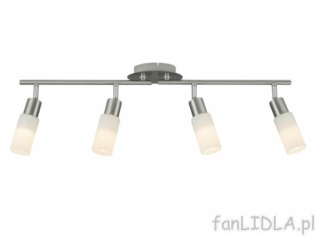 Lampa sufitowa , cena 69,90 PLN 
- dł. ok. 68 cm
- oprawy ze szkła satynowego
- ...