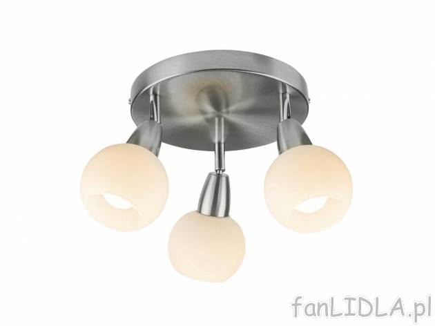Lampa sufitowa , cena 69,90 PLN 
- Ø ok. 21 cm
- oprawy ze szkła satynowego
- ...