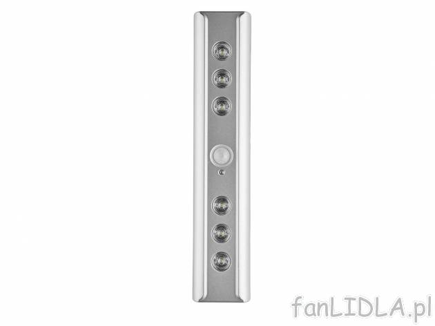 Sensorowa lampa LED , cena 24,99 PLN 
- czujnik ruchu
- automatyczne wyłączenie ...