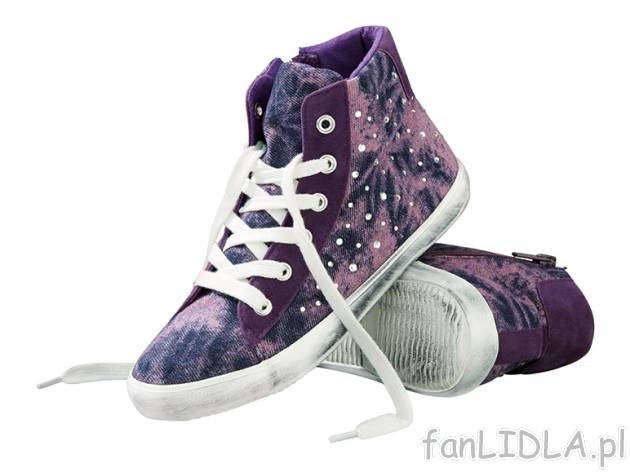 Buty dziewczęce Pepperts, cena 39,99 PLN za 1 para 
- do wyboru: 
- z ozdobnymi ...