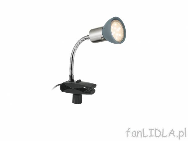 Lampka LED z klipsem , cena 29,99 PLN 
- strumień świetlny: ok. 250 lm
- żywotność: ...