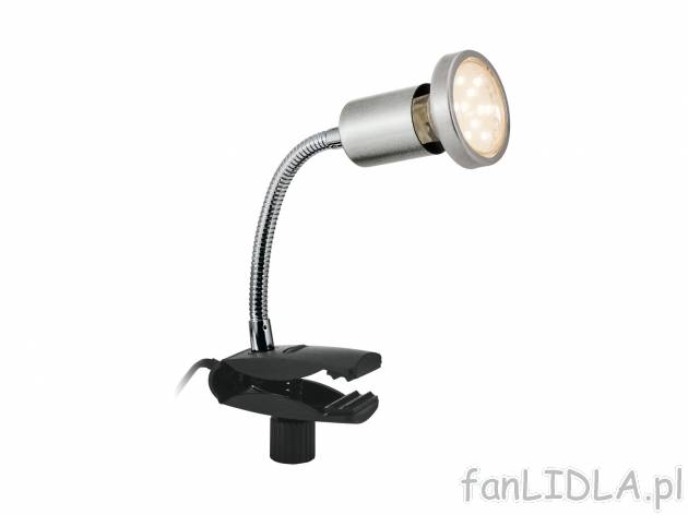 Lampka LED z klipsem , cena 29,99 PLN 
- strumień świetlny: ok. 250 lm
- żywotność: ...