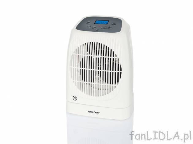 Termowentylator , cena 99,00 zł za 1 opak. 
- 2 stopnie mocy: 1000/2000 W
- w ...