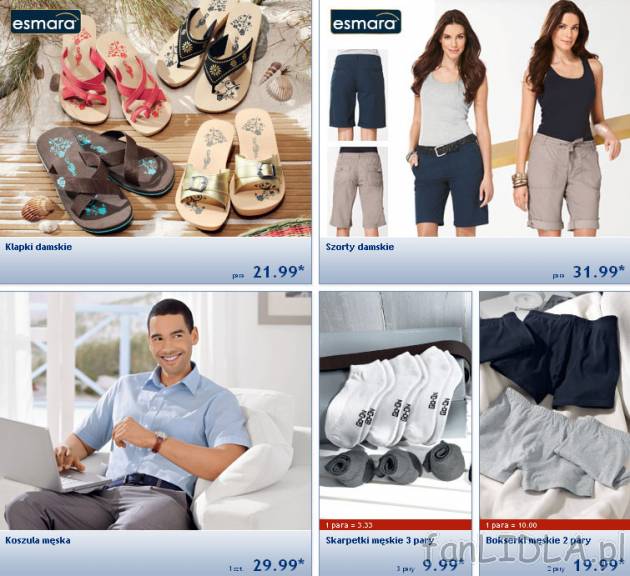 Odzież damska i męska w Lidlu - tanie i fajne ciuchy
