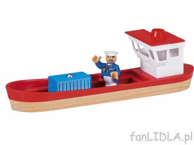 Drewniany port , cena 49,99 PLN  
-  dla dzieci w wieku: 3+