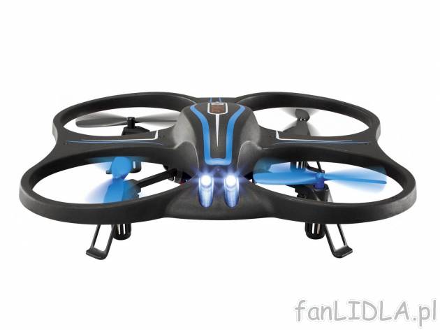 Quadrocopter , cena 89,90 PLN 
- 17 x 17 x 5 cm ( dł. x szer. x gł.)
- 360ºC ...