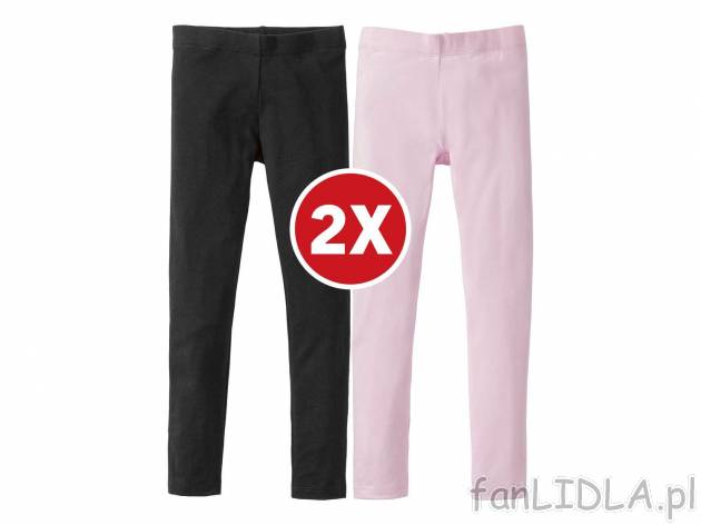 Legginsy, 2 pary , cena 19,99 PLN 
- rozmiary: 122-164 (nie wszystkie wzory dostępne ...
