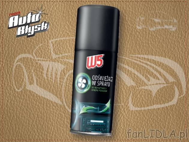 Odświeżacz do klimatyzacji , cena 9,99 PLN za 100 ml/1 opak. 
- neutralizuje ...