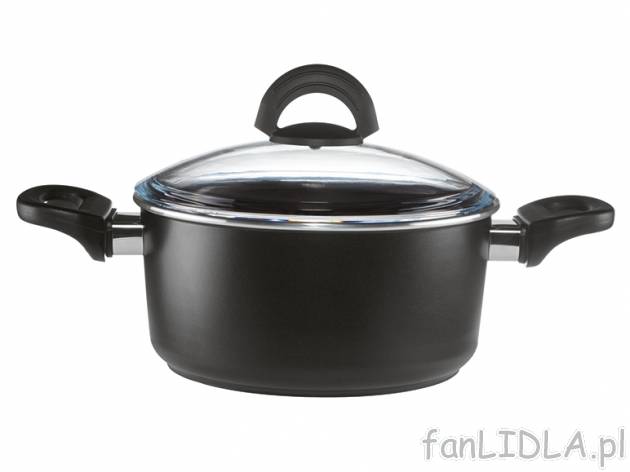 Garnek aluminiowy z pokrywką śred.24 cm Ernesto, cena 55,00 PLN za 1 szt. 
- średnica ...