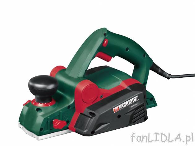 Strug elektryczny 750 W Parkside, cena 139,00 PLN za 1 opak. 
- 3 rowki 