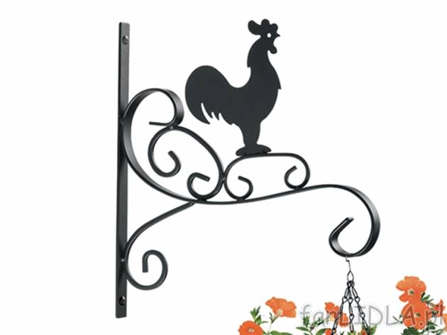 Wieszak do kwietników Florabest, cena 15,99 PLN za 1 opak. 
- dekoracyjny wieszak ...