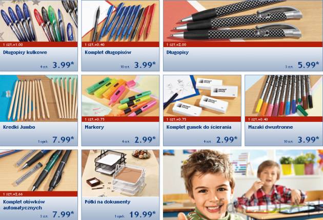 Długopisy kulkowe, długopisy, kredki jumbo, markery, komplet gumek do mazania, ...