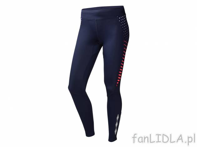 Spodnie sportowe damskie* , cena 79,00 zł za 1 para 
- elementy odblaskowe dla ...