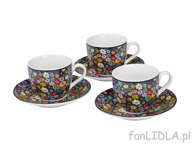 Filiżanki z porcelany Ernesto, cena 24,99 PLN za 1 opak. 
- do wyboru: 
- filiżanki ...