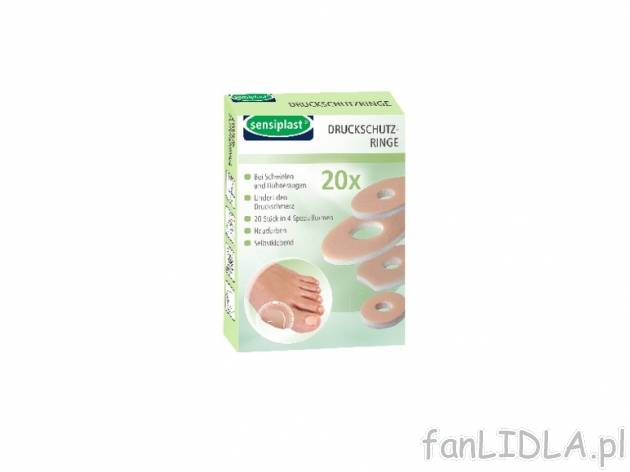 Plastry na odciski- hydrożel Sensiplast, cena 8,99 PLN za 1 opak. 
do wyboru: ...