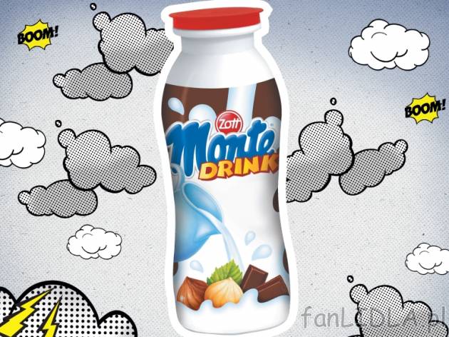 Zott Monte drink , cena 1,59 PLN za 200ml, 100ml = 0,80 PLN. 
- pyszny orzechowo-czekoladowy ...