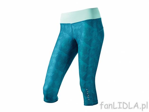 Funkcyjne spodnie capri , cena 29,99 PLN za 1 para 
- z elementami odblaskowymi ...