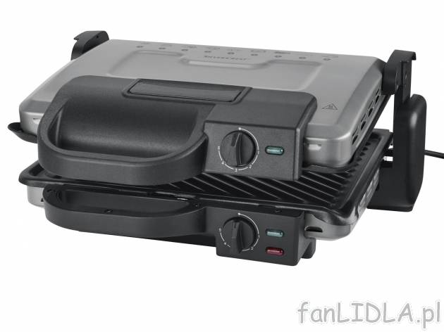 Grill kontaktowy 3 w 1, 1700 W , cena 139,00 PLN 
3 w 1  
- Grill kontaktowy
- ...