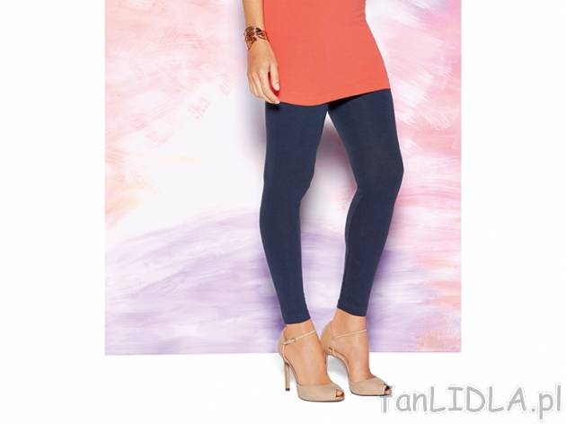 Legginsy Esmara, cena 17,99 PLN za 1 opak. 
- długie lub capri 
- materiał: 95% ...