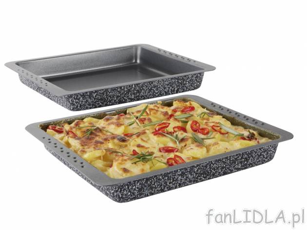 Zestaw 2 form do smażenia i pieczenia , cena 14,99 PLN 
- z wysokojakościowej ...