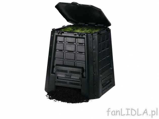 Kompostownik termiczny Florabest, cena 119,00 PLN za 1 opak. 
- do ekologicznego ...
