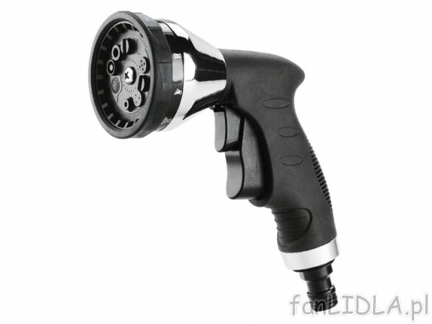 Pistolet zraszający Florabest, cena 19,99 PLN za 1 szt. 
- złącze wtykowe dostosowane ...
