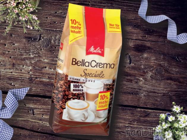 Kawa ziarnista Melitta , cena 39,99 PLN za 1.1 kg, 1kg=36,35 PLN.