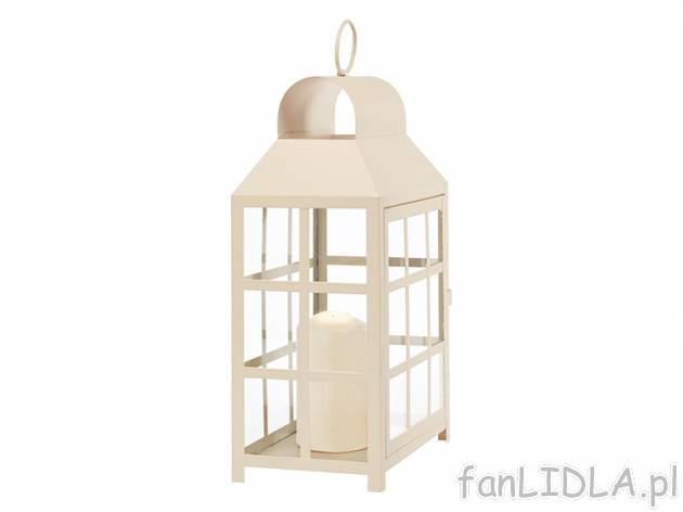 Lampion Melinera, cena 44,99 PLN za 1 szt. 
- obudowa metalowa powlekana proszkowo ...