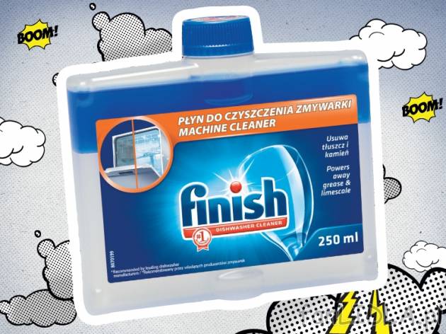 Finish środek do czyszczenia zmywarki , cena 11,99 PLN za 250ml, 100ml = 4,80 PLN. ...