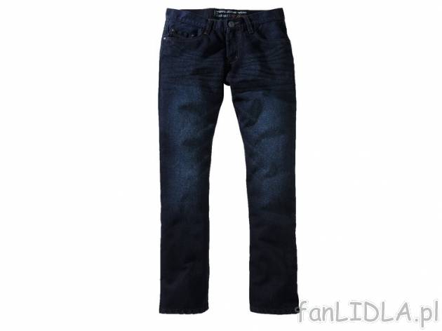 Jeansy Livergy, cena 34,99 PLN za 1 para 
- rozmiary: 48-56 (nie wszystkie wzory ...