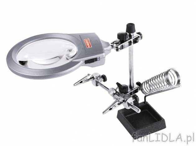 Lupa LED do mechaniki precyzyjnej Powerfix, cena 27,99 PLN za 1 szt. 
- idealna ...