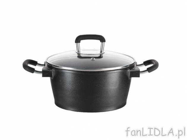 Indukcyjny garnek z odlewu aluminiowego Ernesto, cena 69,00 PLN za 1 opak. 
- do ...