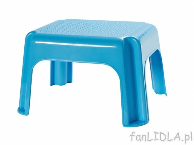 Taboret Ordex, cena 15,99 PLN za 1 szt. 
- z gumowymi nóżkami zabezpieczonymi ...