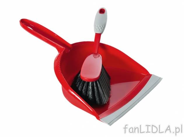 Zestaw do zamiatania AquaPur, cena 9,99 PLN za 1 opak. 
-      czerwony lub zielony